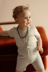 טייץ ריב קצר כתפיות - Hadas Mini Love
