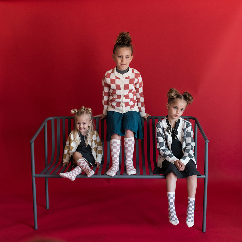 קרדיגן משבצות - Hadas Mini Love