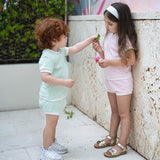 סט בייבי סריג נאון - Hadas Mini Love