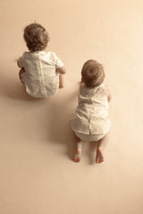 סט ללא שרוול עם סמל רקמה - Hadas Mini Love
