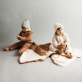 שמיכה פרחונית מרופדת - Hadas Mini Love