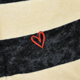 שמלת קפוצ'ון פסים - Hadas Mini Love