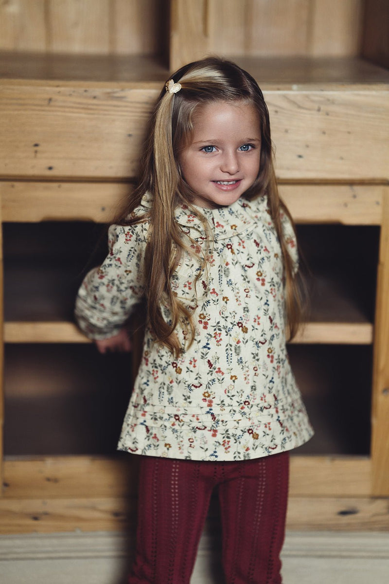 חולצת בייבי פלנל פרחוני - Hadas Mini Love