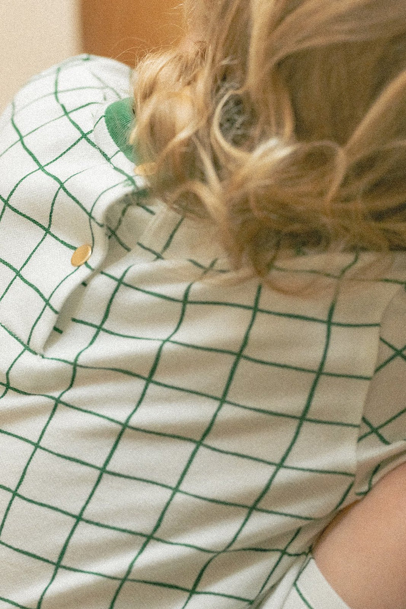 חולצת משבצות בייבי - Hadas Mini Love