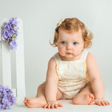 אוברול רקמה בייבי - Hadas Mini Love