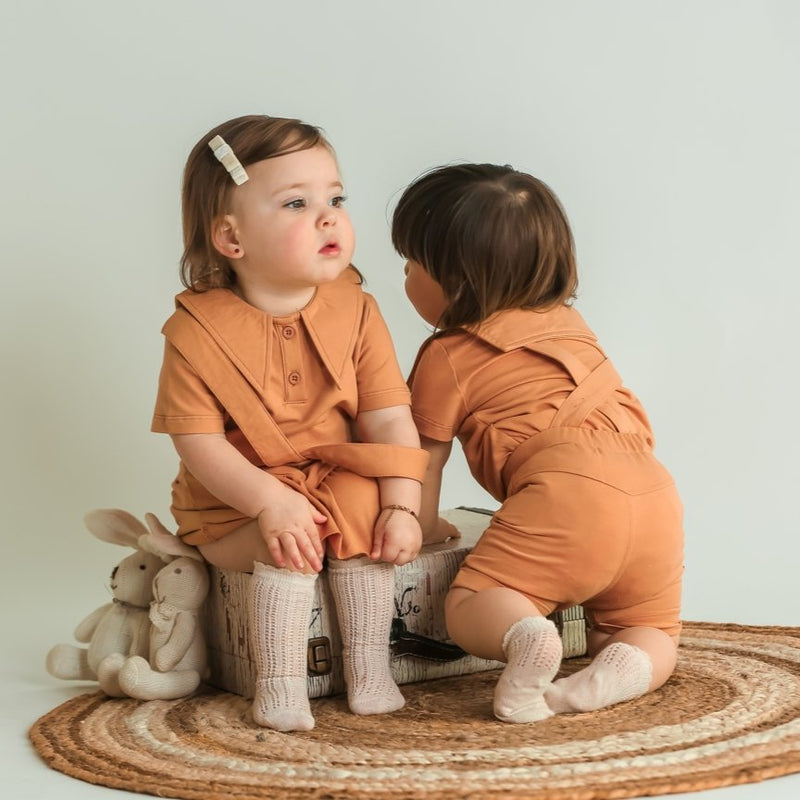 אוברול כתפיות בנים - Hadas Mini Love