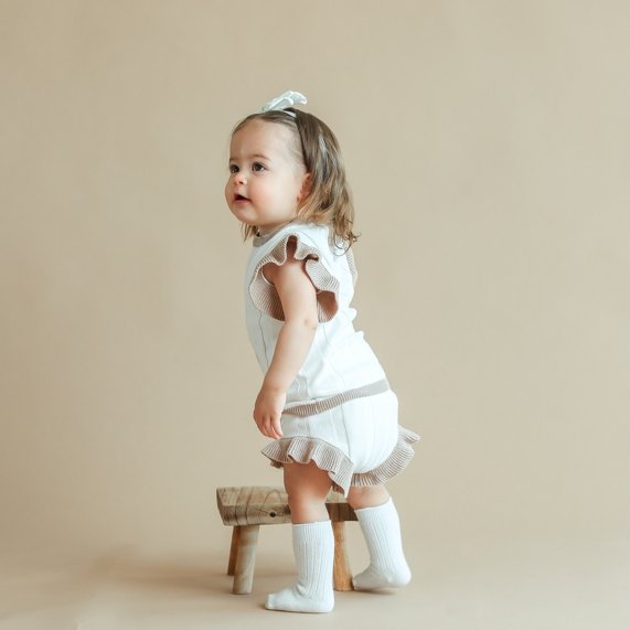 חליפת סריג בייבי - Hadas Mini Love