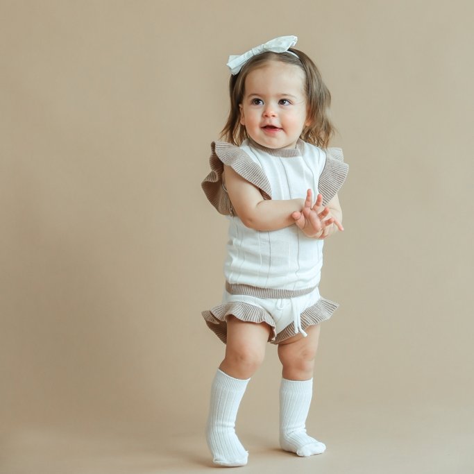 חליפת סריג בייבי - Hadas Mini Love