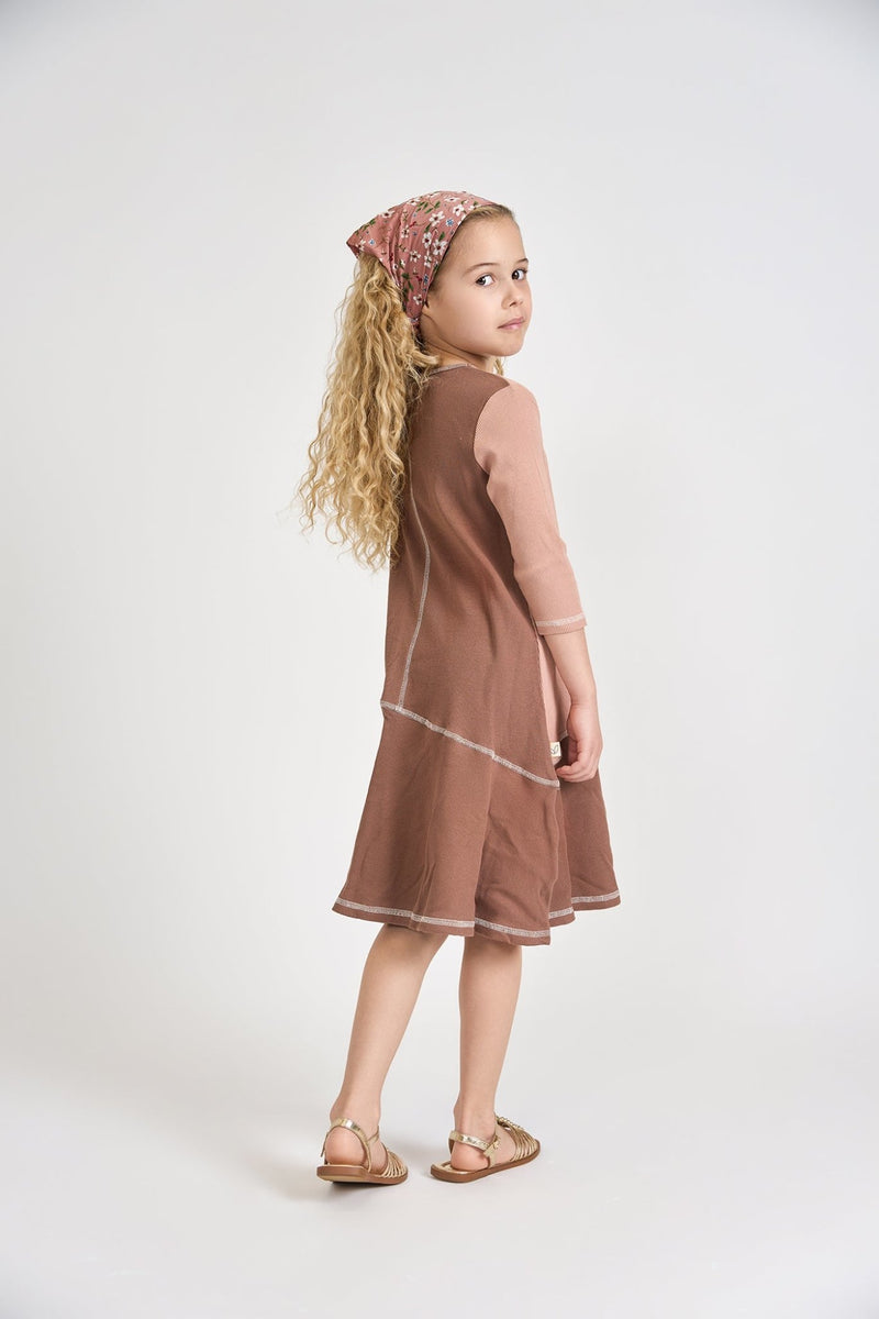 שמלת ריב אלכסון - Hadas Mini Love