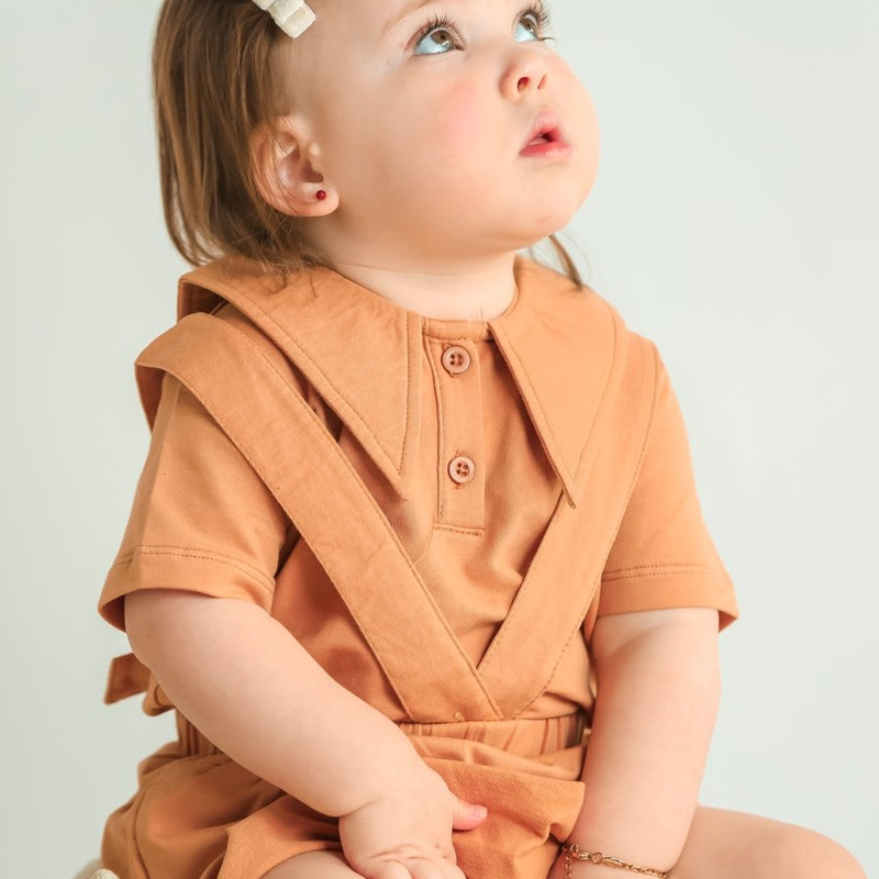 חולצת בייבי עם צווארון - Hadas Mini Love